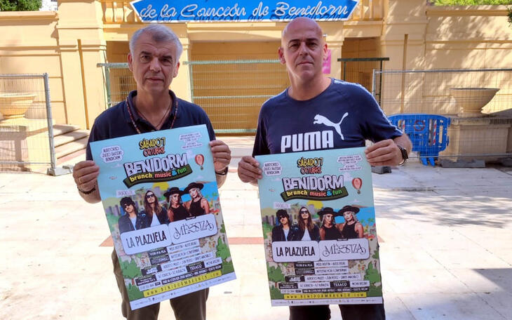 ‘Benidorm Brunch’ trae este sábado a Benidorm a La Plazuela y Mëstiza